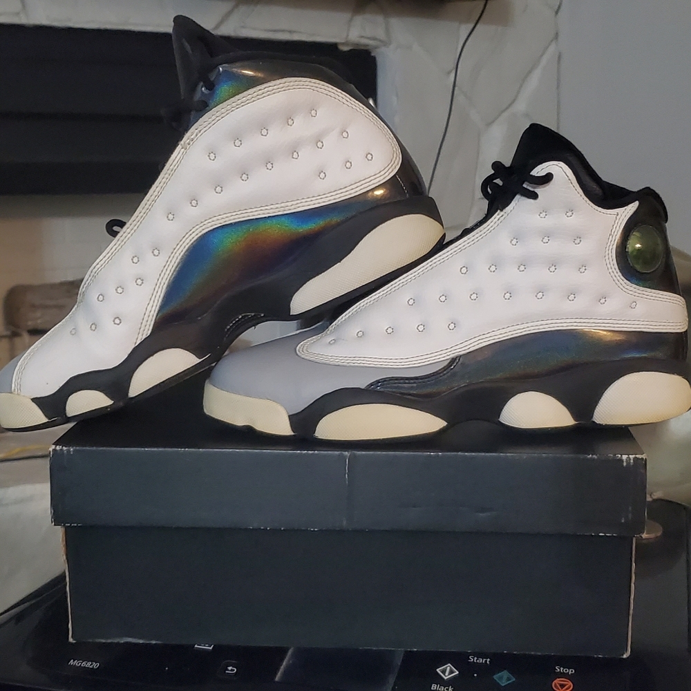 2014 Air Jordan 13 Retro Hologram Barons